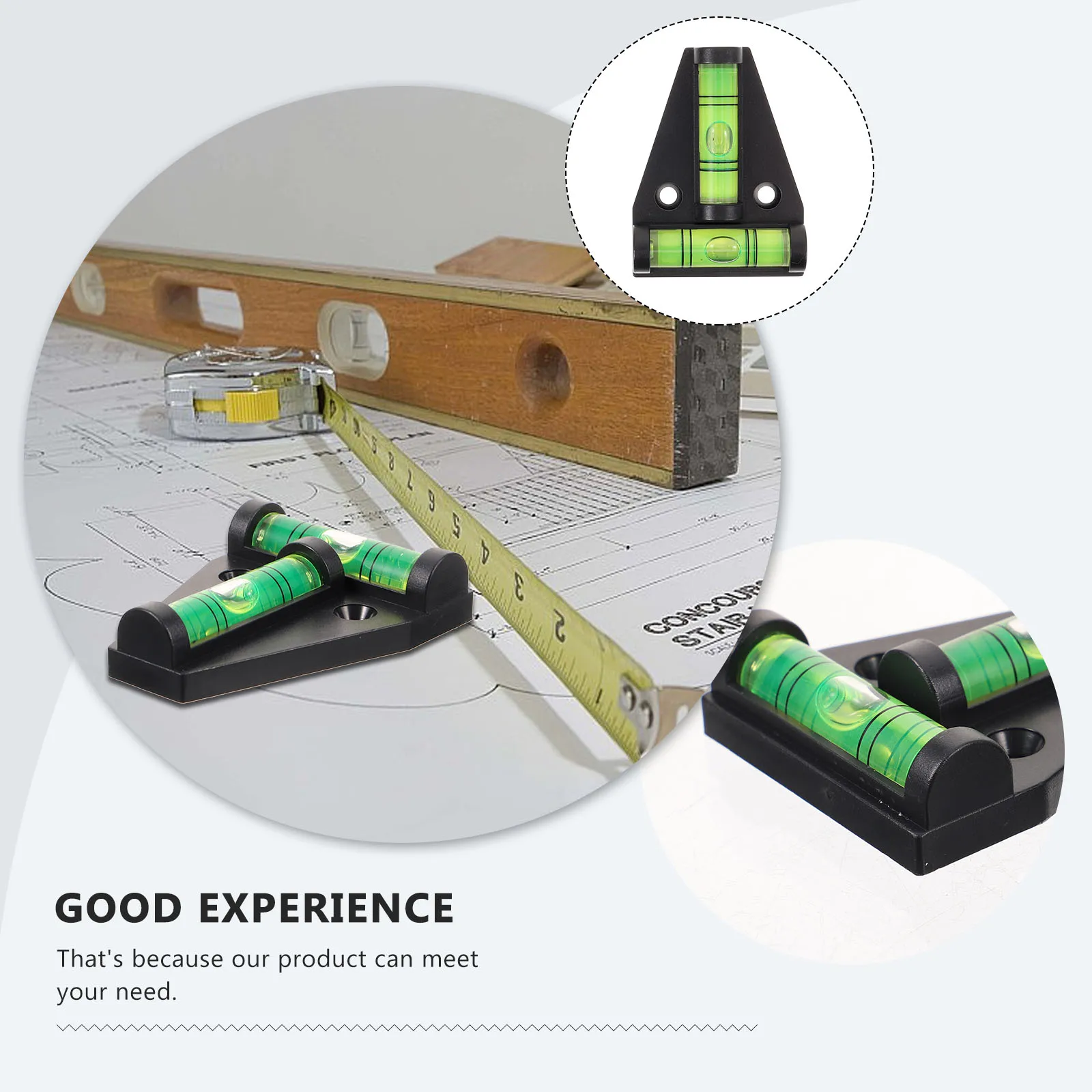 

2pcs Magnetic Bubble Level Rv Leveling Compact Mini Leveler For Travel Trailer Motorhome 3D Printer Telescope