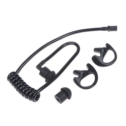 Spring Air Tube Walkie Talkie Earphone Replacement For Radio Earpiece Headset