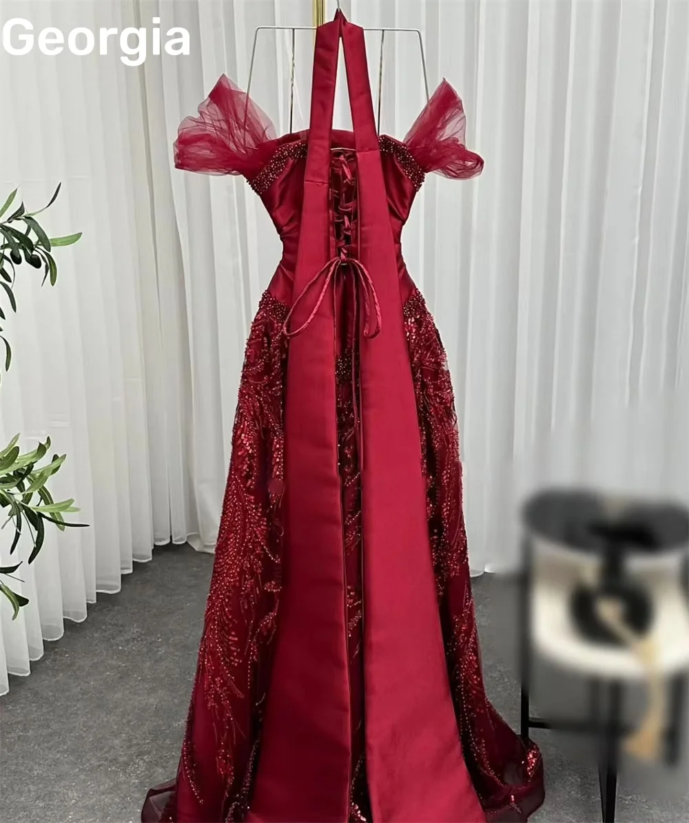 Elegante Formele Gelegenheidsjurken Aanpassen A-lijn Strapless Vloerlengte Dames Avondjurken Kant Mouwloos Vestidos De Fies