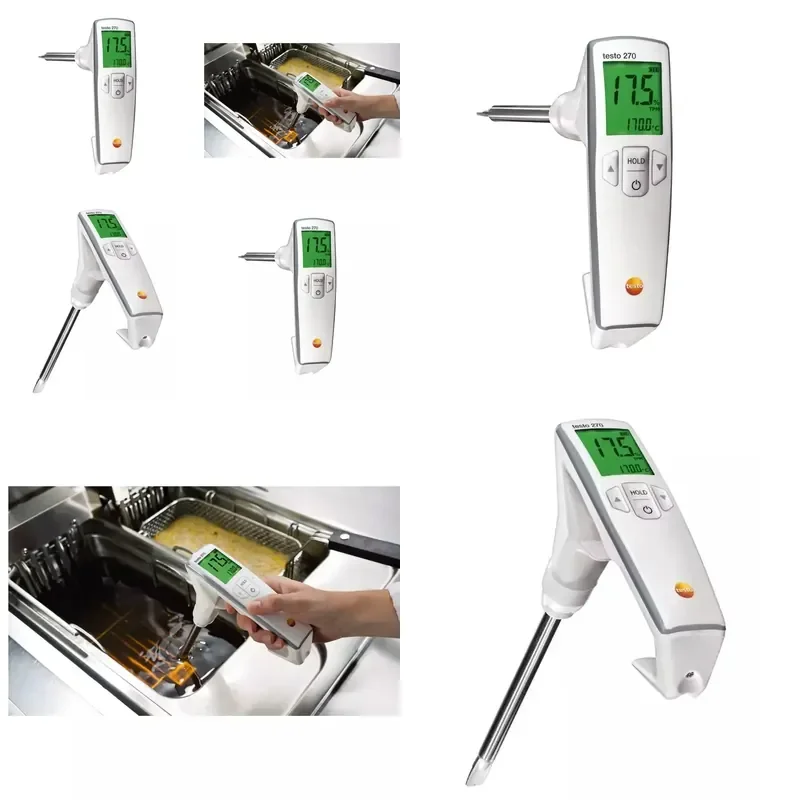 for Testo 270 Edible Oil Tester Oil Quality Meter with 100ml Reference Oil 0.0 to 40.0 Percent Range