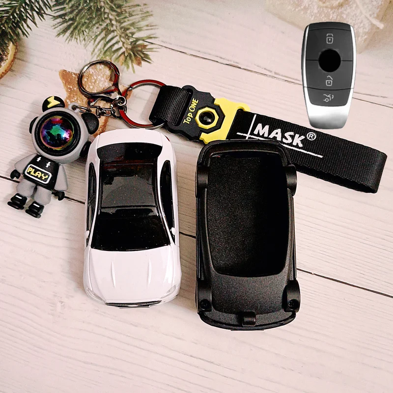 Car Model For Mercedes Benz A C E S G GLS CLA Class W213 W177 W205 W222 X167 W176 AMG Remote Key Cover Fob Keychain Accessories