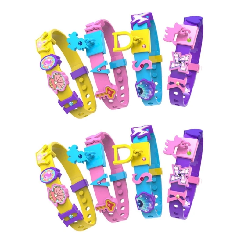 مجموعة صناعة الخرزات DIY للفتيات من سن 5 إلى 12 عامًا، لعبة نشاط تعليمي 15UB #1