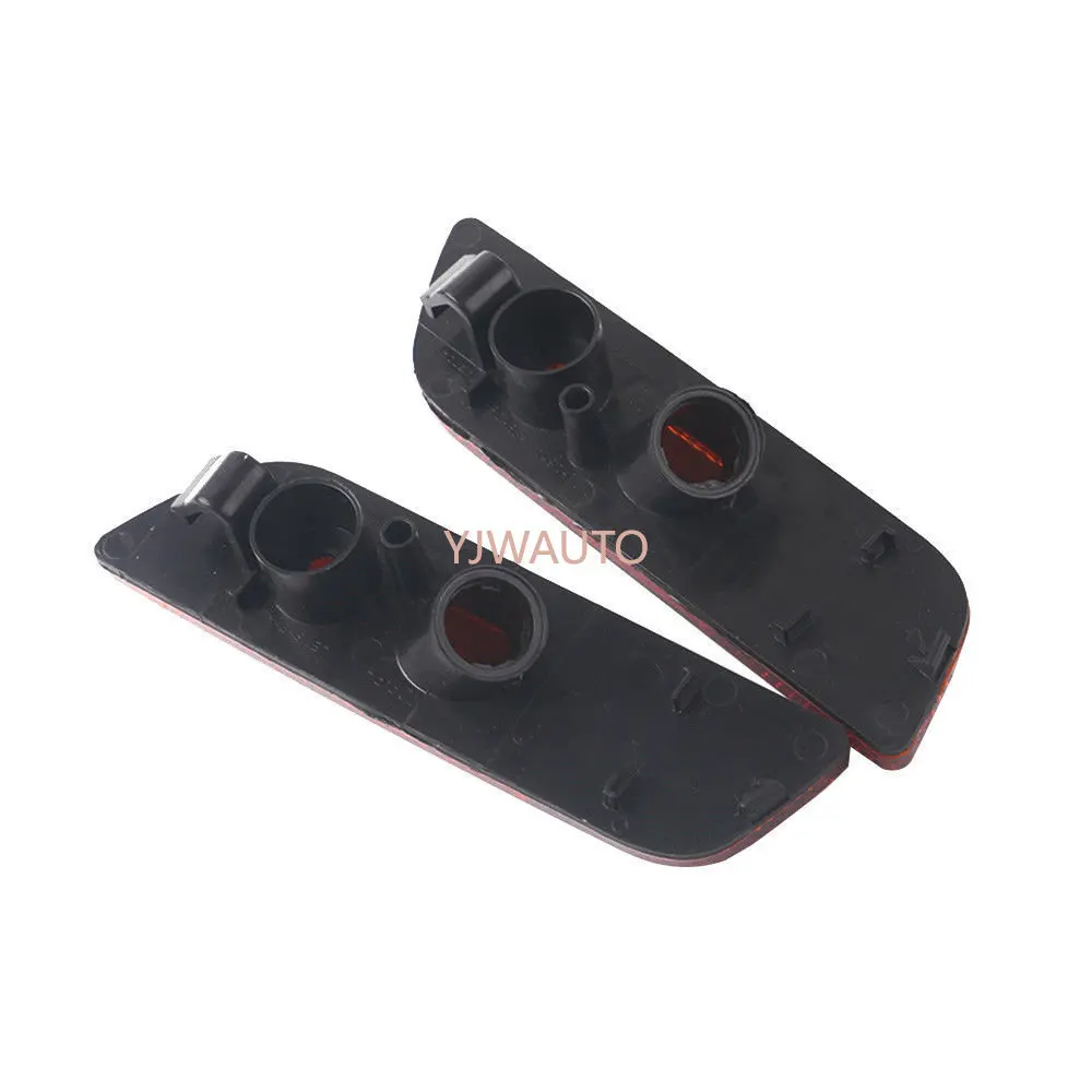 For Volvo S80 2002-2006 Car Side Marker Lamp Light NO BULB Auto Front Bumper Marker Reflector Set