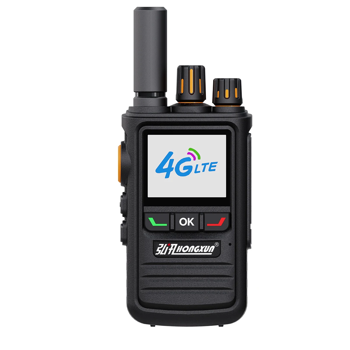 Walkie Talkie HX-T280 4G POC 5000KM Bluetooth GPS SOS LCD Display Wireless Link Anti-Interference High-Fidelity Output camping