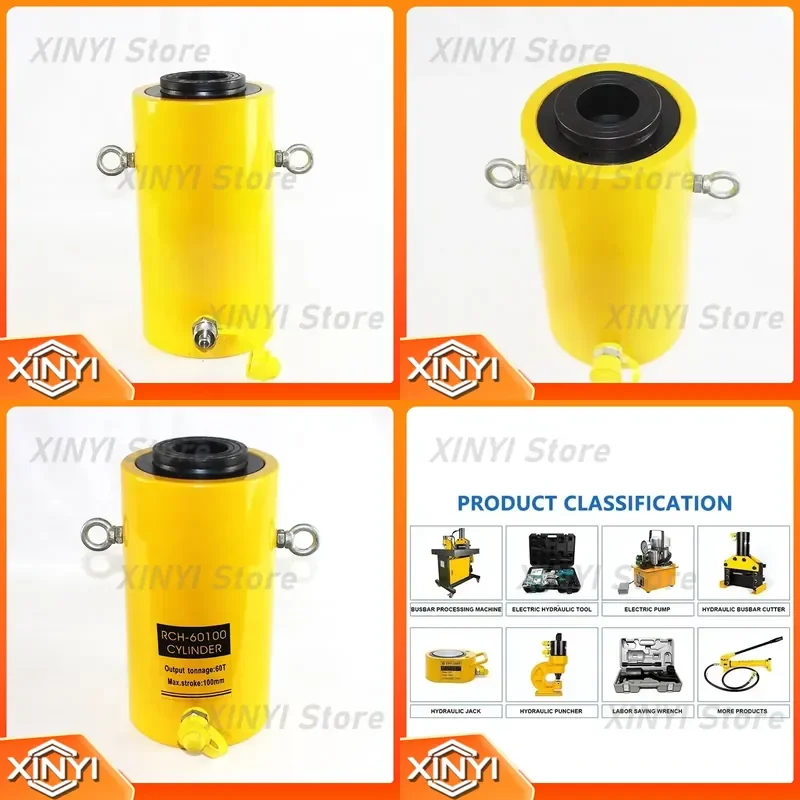 Hydraulic Jack Plunger Ram Car Hollow Lifting Cylinders for Hydraulic Separated Jacks