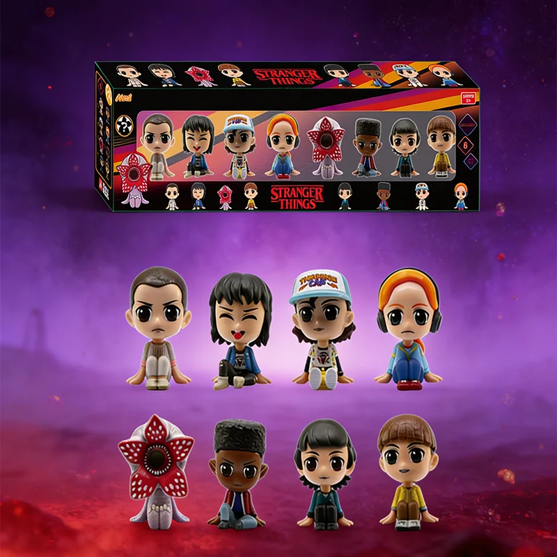 

Набор из 8 фигурок аниме-персонажей «Что-то странное»: креативные персонализированные статуэтки-сюрпризы для декора рабочего стола