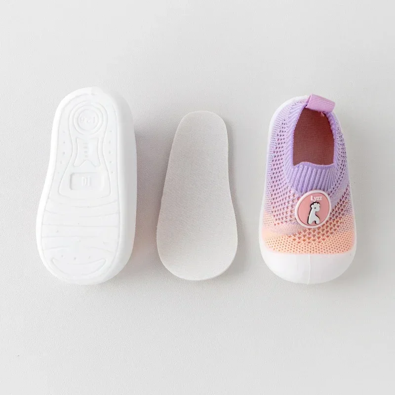 New Gradient Baby Toddler Shoes Soft Sole Anti-Slip Baby Shoes for Spring and Autumn  Baby Shoe