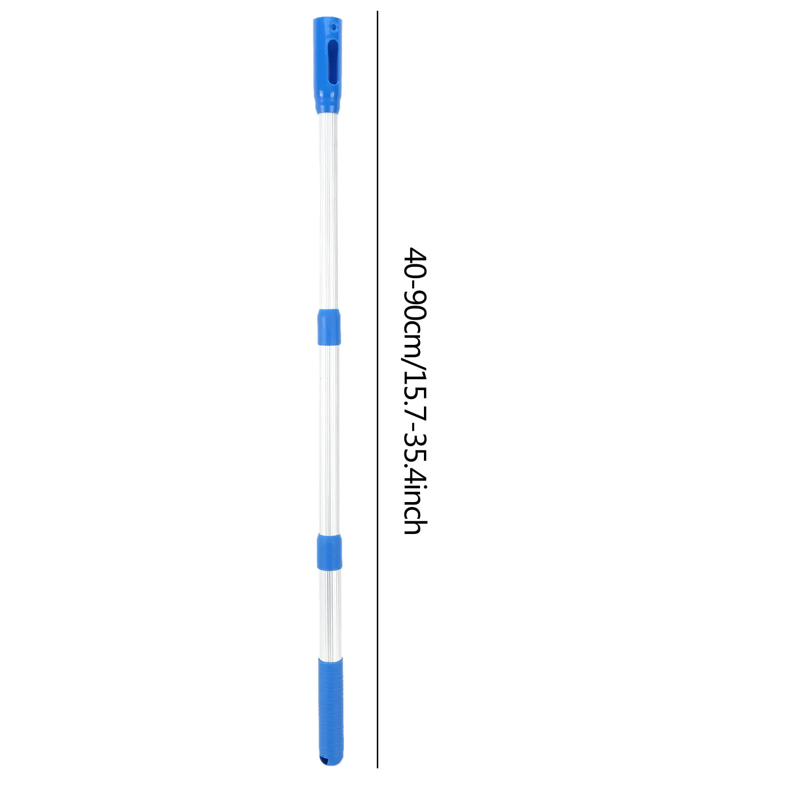 عمود حمام سباحة تلسكوبي من الألومنيوم قابل للتعديل، عمود حمام السباحة لفرش شبكة مقشدة، أداة تنظيف حمام السباحة #6