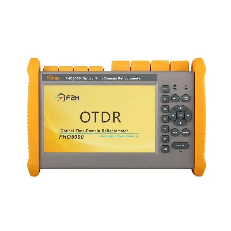 [grandway Original]OTDR EXFO FHO5000 D26 Fiber Optic OTDR 1310/1550nm 26/24dB 100km built-in power meter,VFL, touch screen iOLM