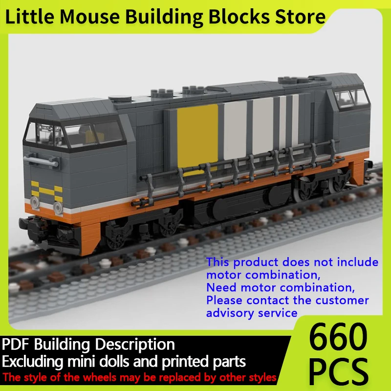 

Модель городской автомобиль MOC, строительные кирпичи, шведский дизельный локомотив, модульная технология, подарки, праздник, сборка, детские игрушки, костюм