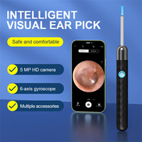 5MP 1080P 3.9MM Visual  Wireless WIFI Earpick Endoscope Ear Wax Removal Otoscope Earscope Cleaner Ear Spoon Cleaning Camera