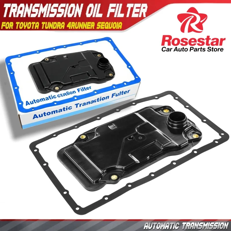 

Rosestar Automatic Transmission Filter for Toyota Tundra 2015-2020 Sequoia Lexus GX460 0440419 353300C020 3533060070 35330-60070