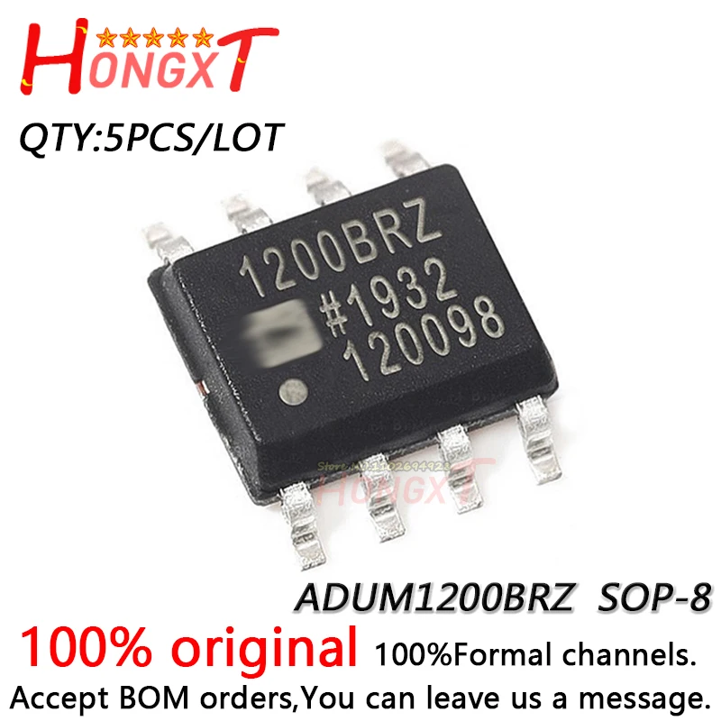 5PCS  New ADUM1200ARZ ADUM1200BRZ ADUM1200CRZ ADUM1201ARZ ADUM1201BRZ ADUM1201CRZ .Chipset