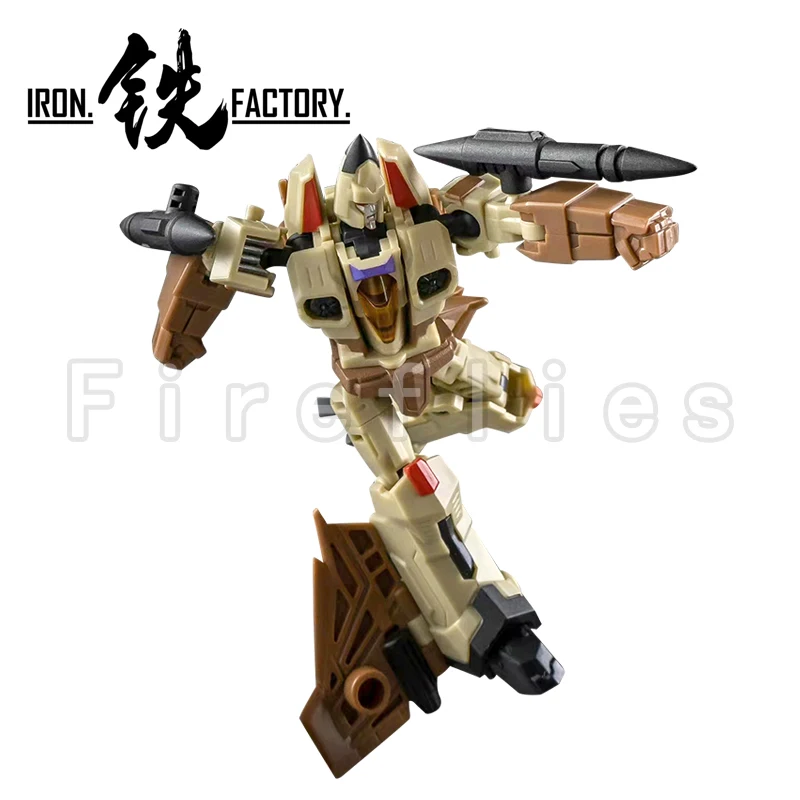 9.5cm Iron Factory Transformation Robot Action Figure IF EX-20D Tyrant's Wings Desert Rose Anime Model Toy Gift Free Shipping