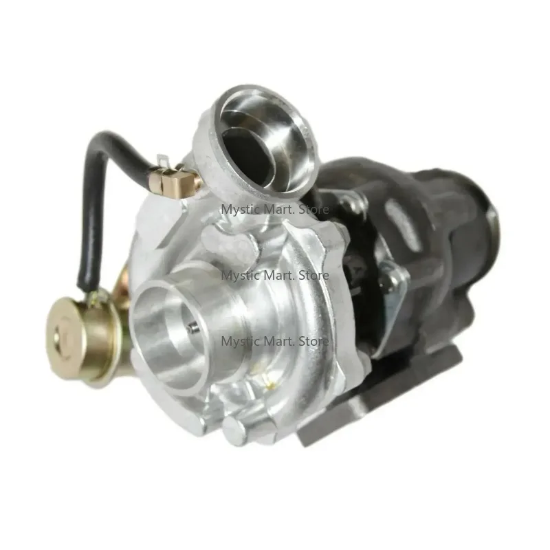 

T3 Hybrid Turbocharger w/Internal Wastegate Cold 0.42 A/R Hot 0.48 A/R 2.5" V-band Universal Fits all cars and trucks