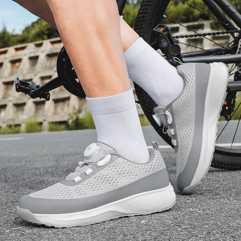 

Bicycle professional cycling shoes unisex four seasons anti slip wear-resistant breathable comfortable hard bottom riding shoes