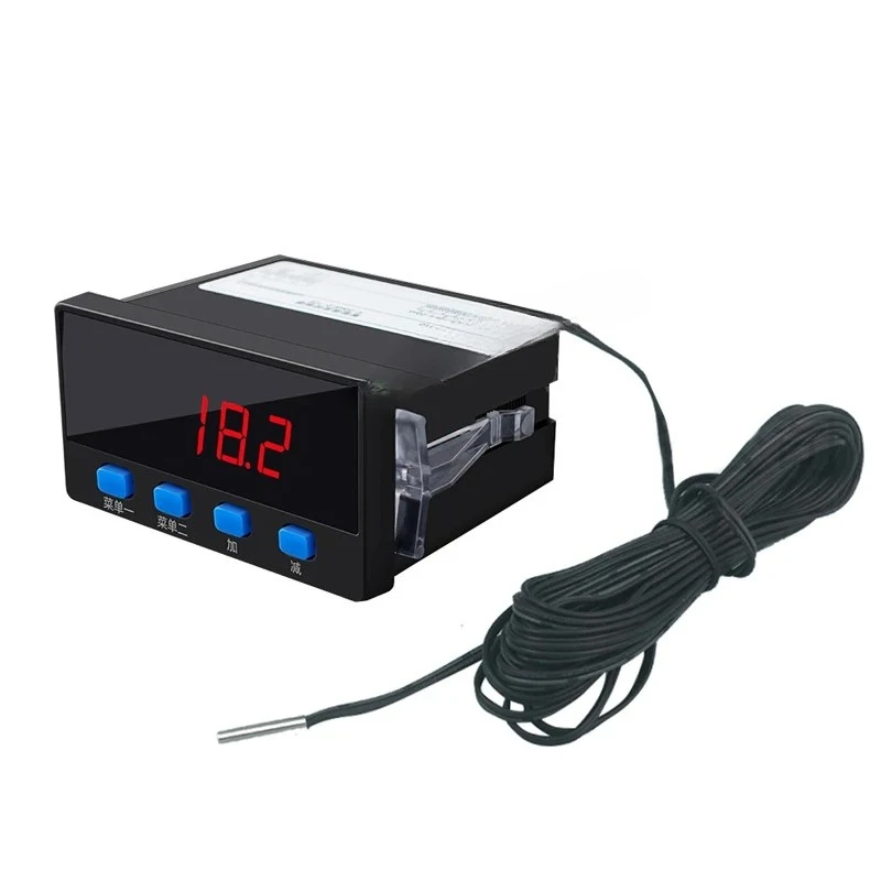 -20.0~+80.0℃ Digital Temperature Controller | 0-10V 4-20mA Analog Output for Frequency Converter