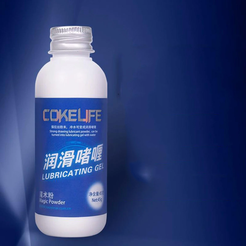 Cokelife Magic Lubricant Water-soluble Lubricating Gel Magic Powder Lubricant Mix With Water Vaginal Lube Oil Anal Grease