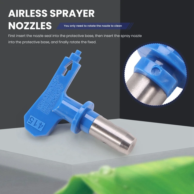 3Pc 415/515 Spray Tipps Airless Farbe Spray Sprayer Spitze Schutz Düse Sitz Ersatz Für Airless Spray Farbe Spitze Düse