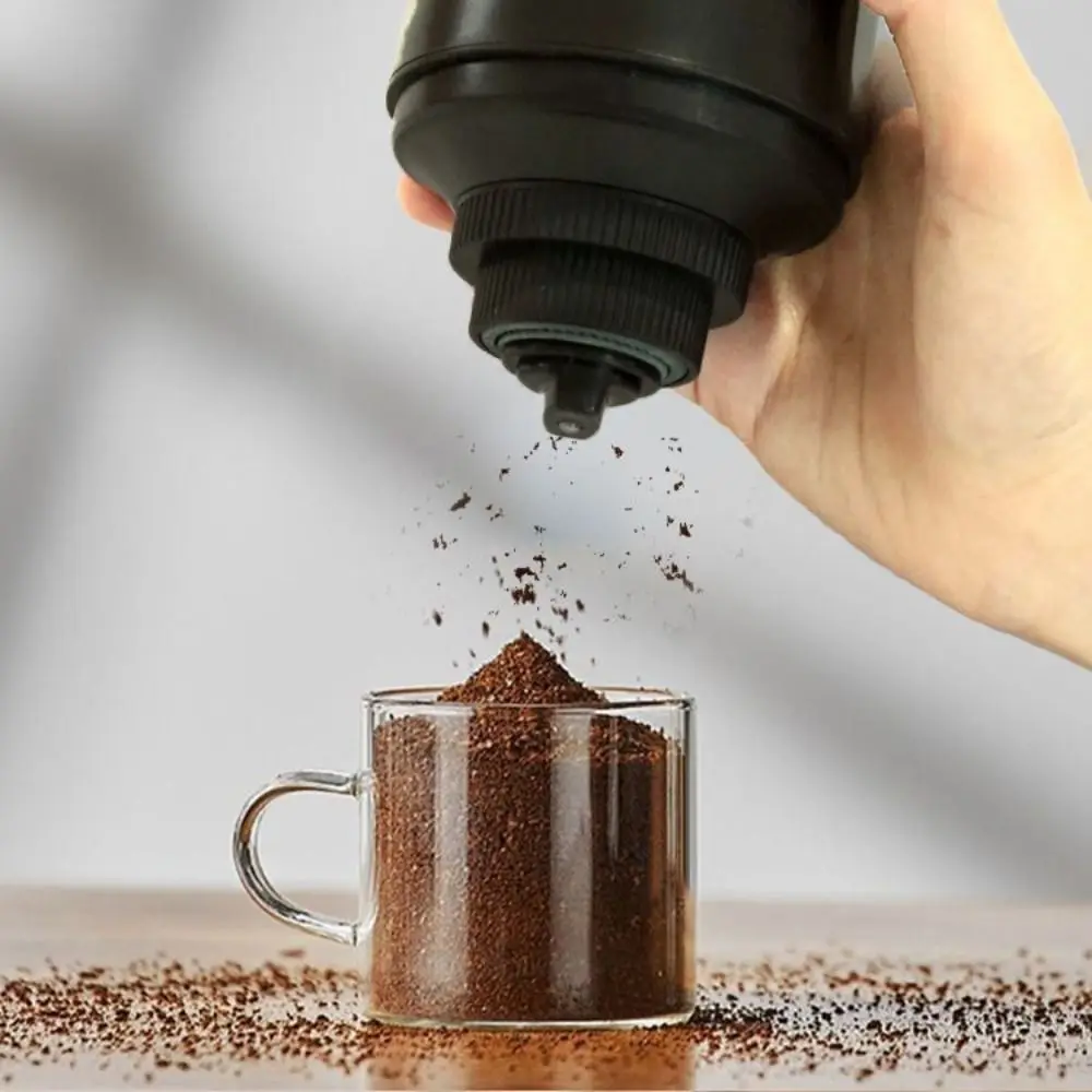 

Coffeeware Cordless Electric Coffee Maker Labor-saving USB Rechargeable Coffee Grinder Mini with Filter Coffee Bean Mill Travel