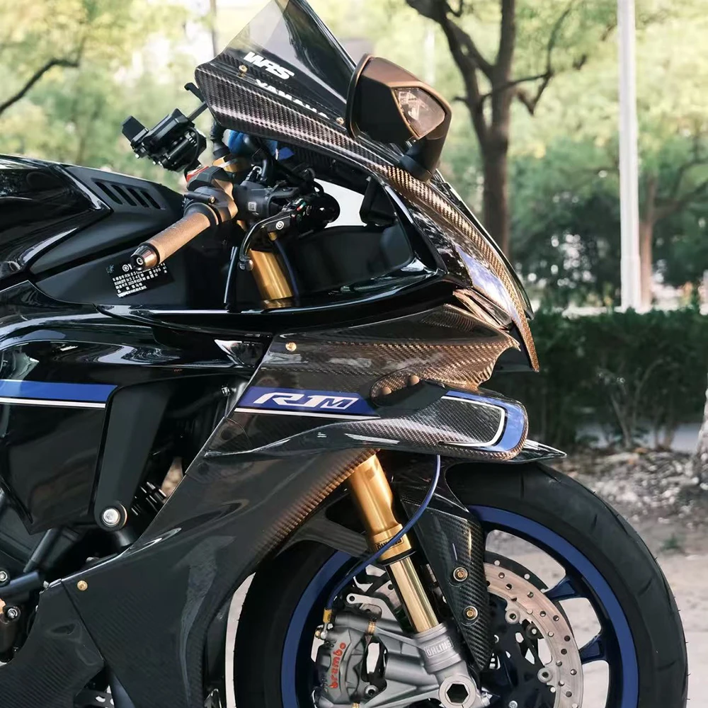 For Yamaha YZF-R1 YZF R1 R1M 2020 2021 2022 2023 2024 2025 NEW Motorcycle Fairing Fixed wing Spoiler Winglet Wing Accessories