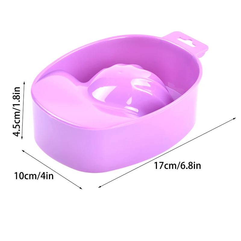 Soak des ongles bol à main adoucir la peau morte outils de soin des ongles propre soin des ongles avec dissolvant des ongles dissolvant des ongles bol outil de manucure