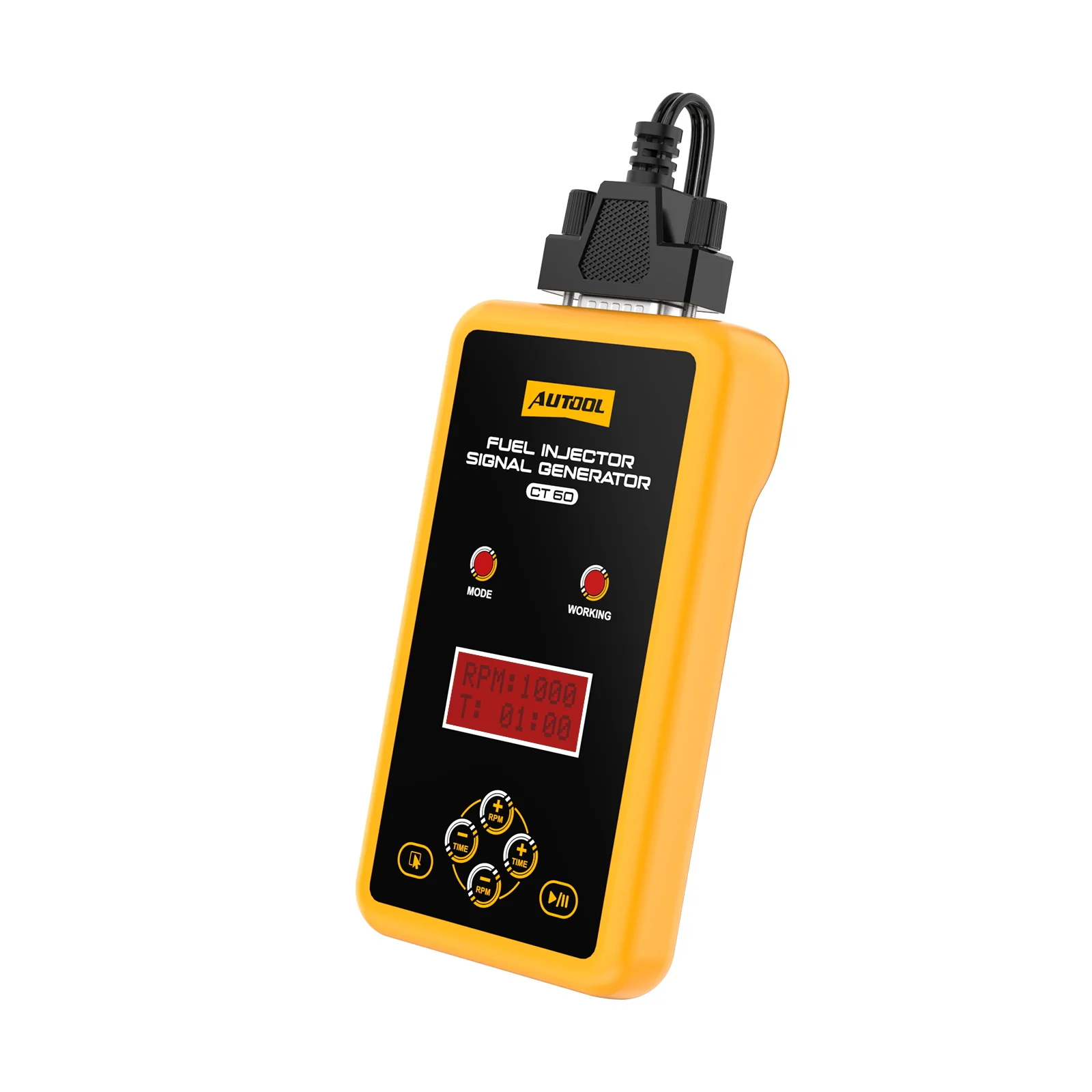 AUTOOL CT60 Kraftstoffeinspritzventil-Signalgenerator Impulssignal-Tester für Hochdruck-Kraftstoffeinspritzventile CT150 CT200 600~4000 U/min – Detail 13
