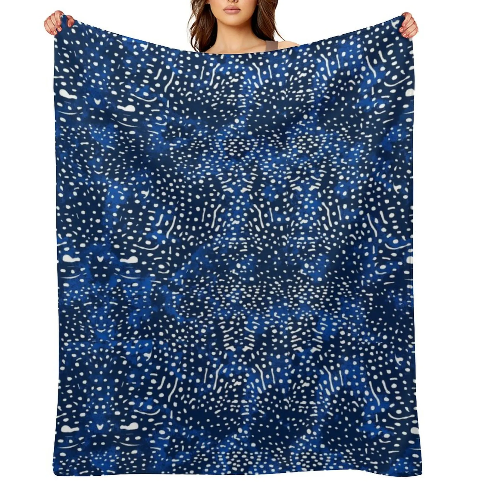 

Whale Shark Skin Design Throw Blanket Furry Tourist Decorative Sofa Decorative Sofas Blankets