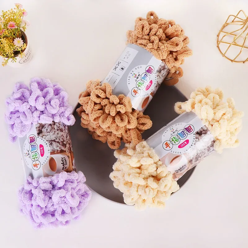100g100g Hand-woven Yarn Soft Warm Anti-pilling for Hand-Knitting Coat Scarf Pillow Blanket Cushion Bag