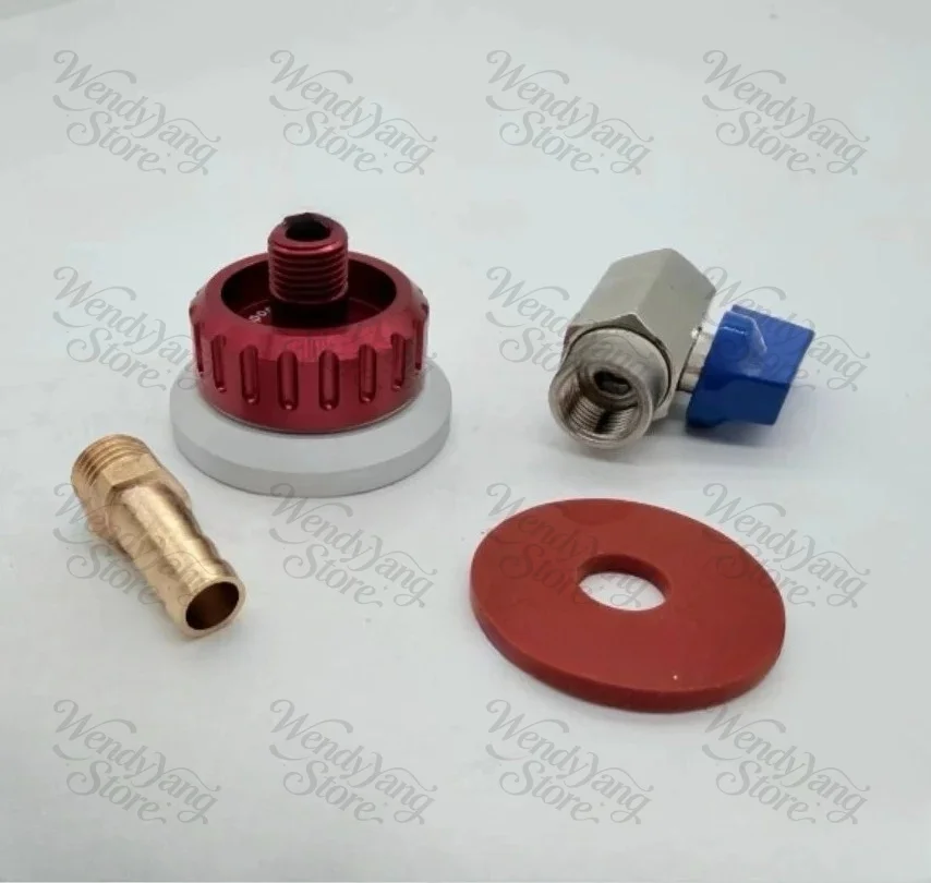 for Prepreg Vacuum Process Carbon fiber resin infusion Vacuum valve nozzle self sealing metal Reusable Bag Connector