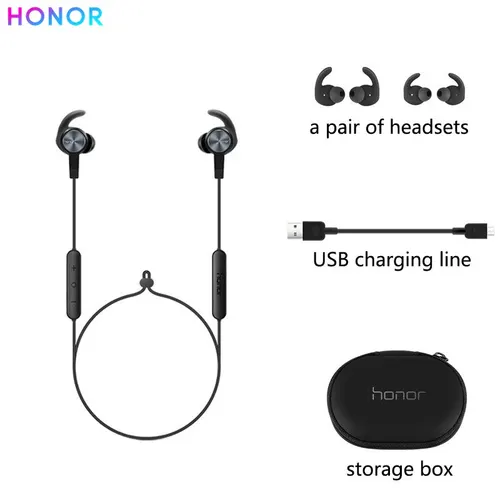 Honor-auriculares inalámbricos XSport AM61, cascos con conexión Bluetooth y micrófono, carga fácil, para Huawei, IOS y Android