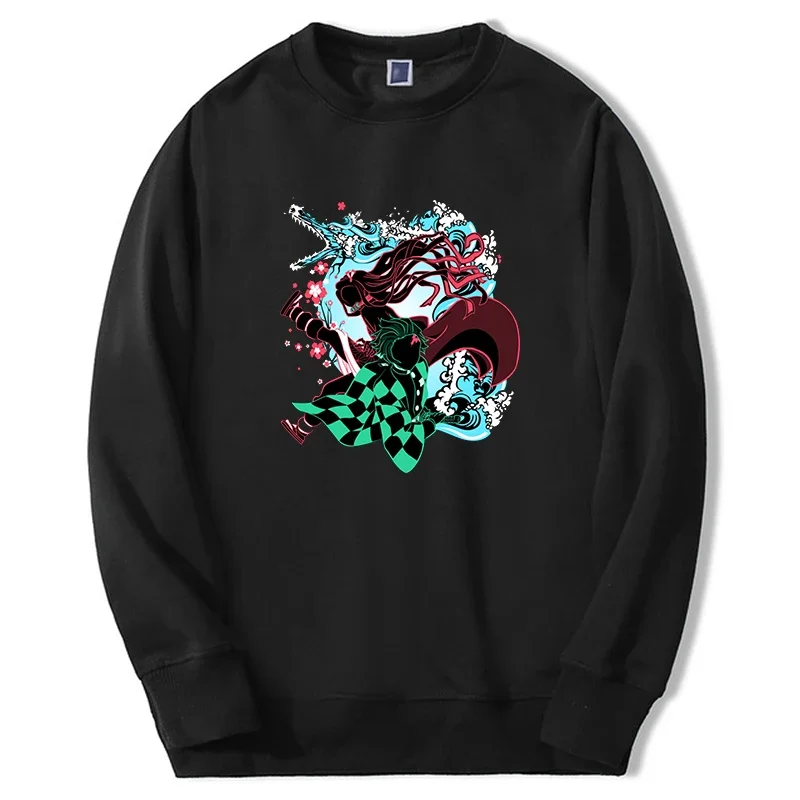 

2024 hot Japan anime hoodies men women tanjirou manga graphic sweatshirt fashion fleece Harajuku sudaderas hoody