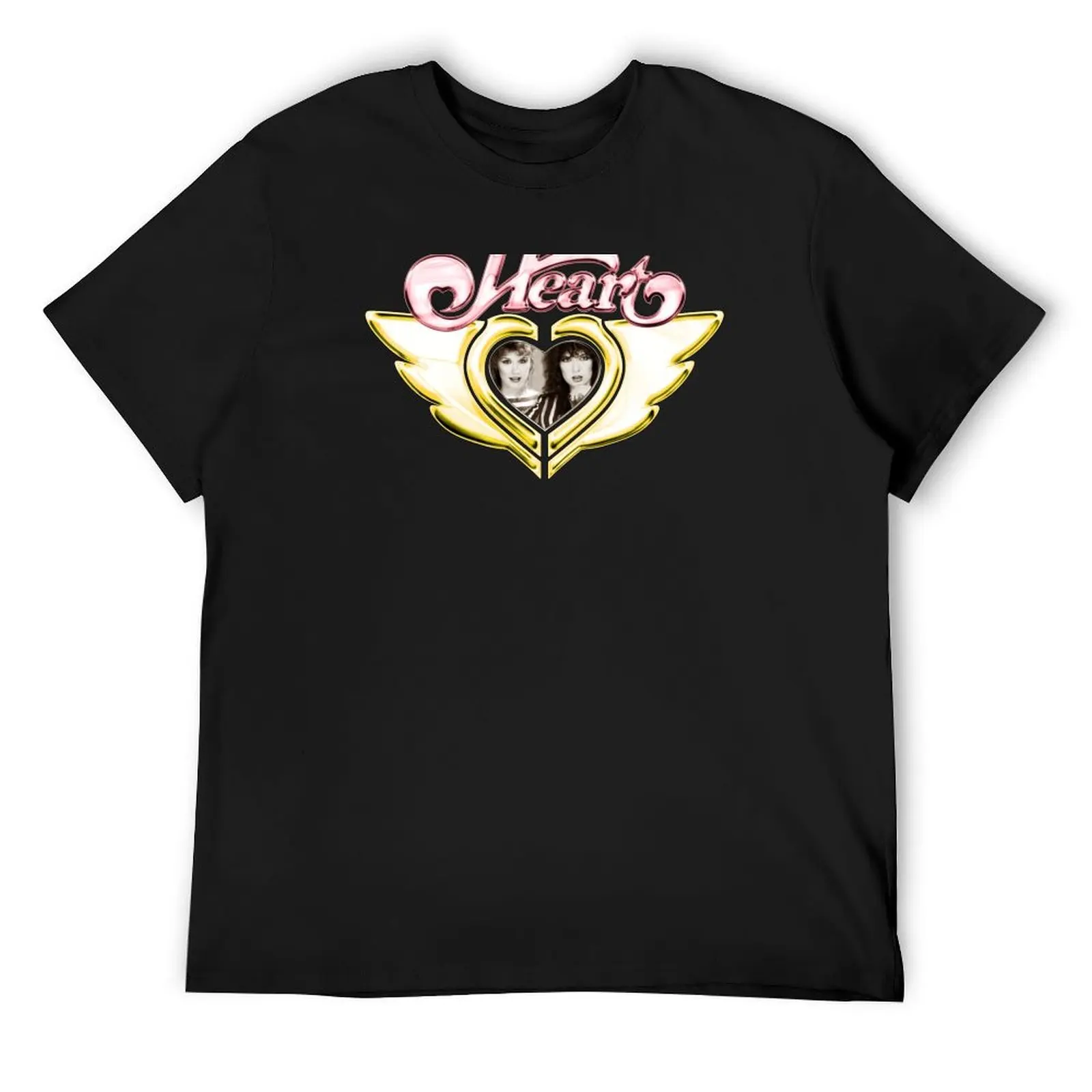 Heart: Nancy And Ann T-Shirt plus sizes summer clothes tees sports fans mens cotton t shirts