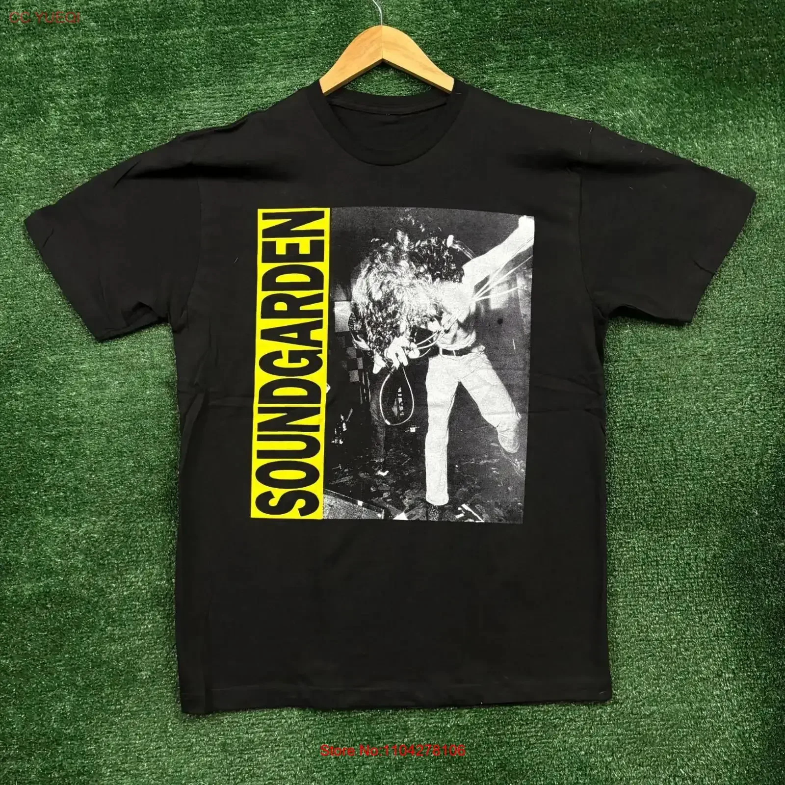 Soundgarden Louder Than Love Rock Band T Shirt Size Large vintage Washed Comfortable Unisex Stretched designer clothes Casual