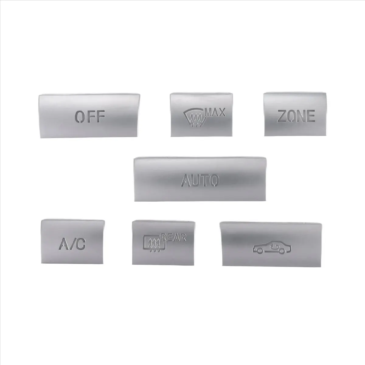 L96A Car Console Air Conditioning Buttons Decoration Cover Trim for Benz E Class W212 C207 2009-2015 Interior Accessories A