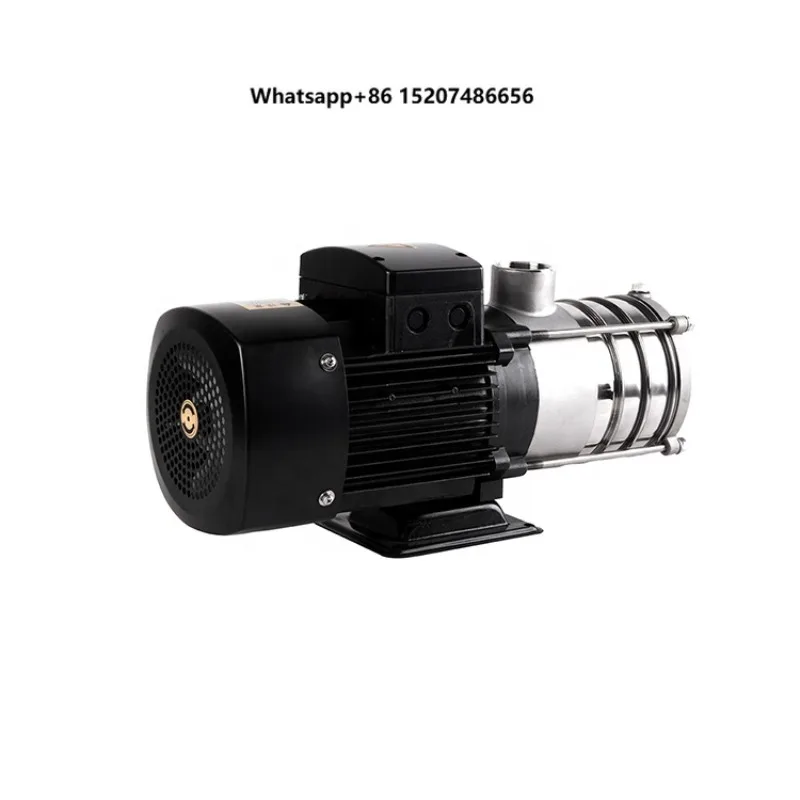 High-Pressure Stainless Steel Car Washer Pump for Water Cleaning with Motor Power Centrifugal Theory