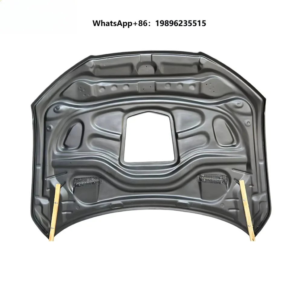 

New IMP Style Carbon Fiber Engine Hood with Transparent Glass Window for A6/S6/RS6/C7/C7.5 2012-2018 Bolts Included