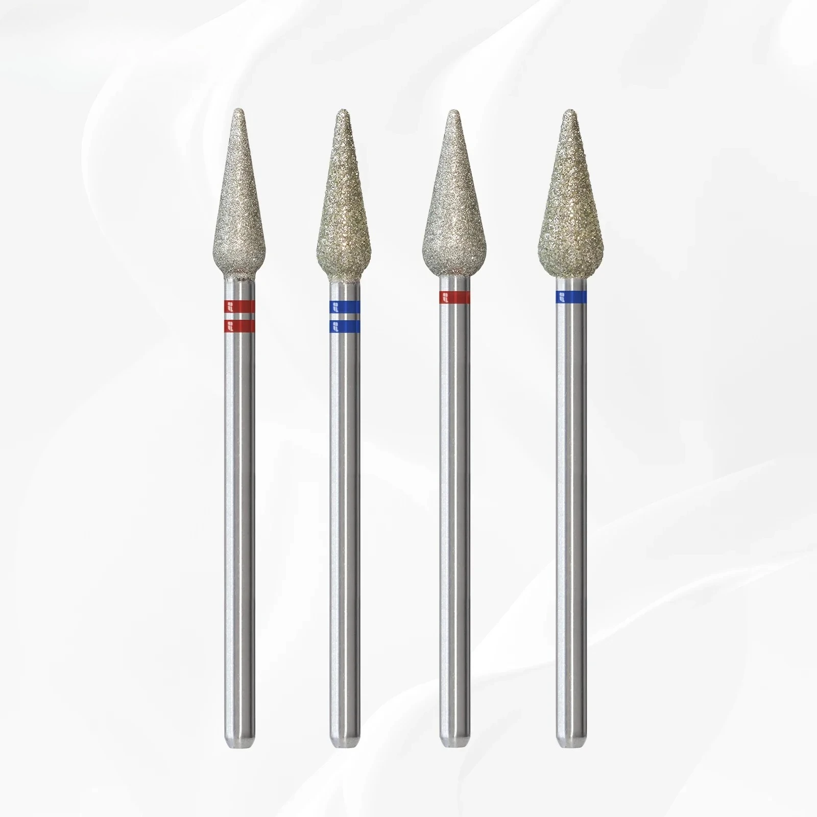5mm Long Bud Cuticle Clean Nail Drill Bits Russian Diamond Dead Skin Nail Bit Nail Cleaner Accessories Tool