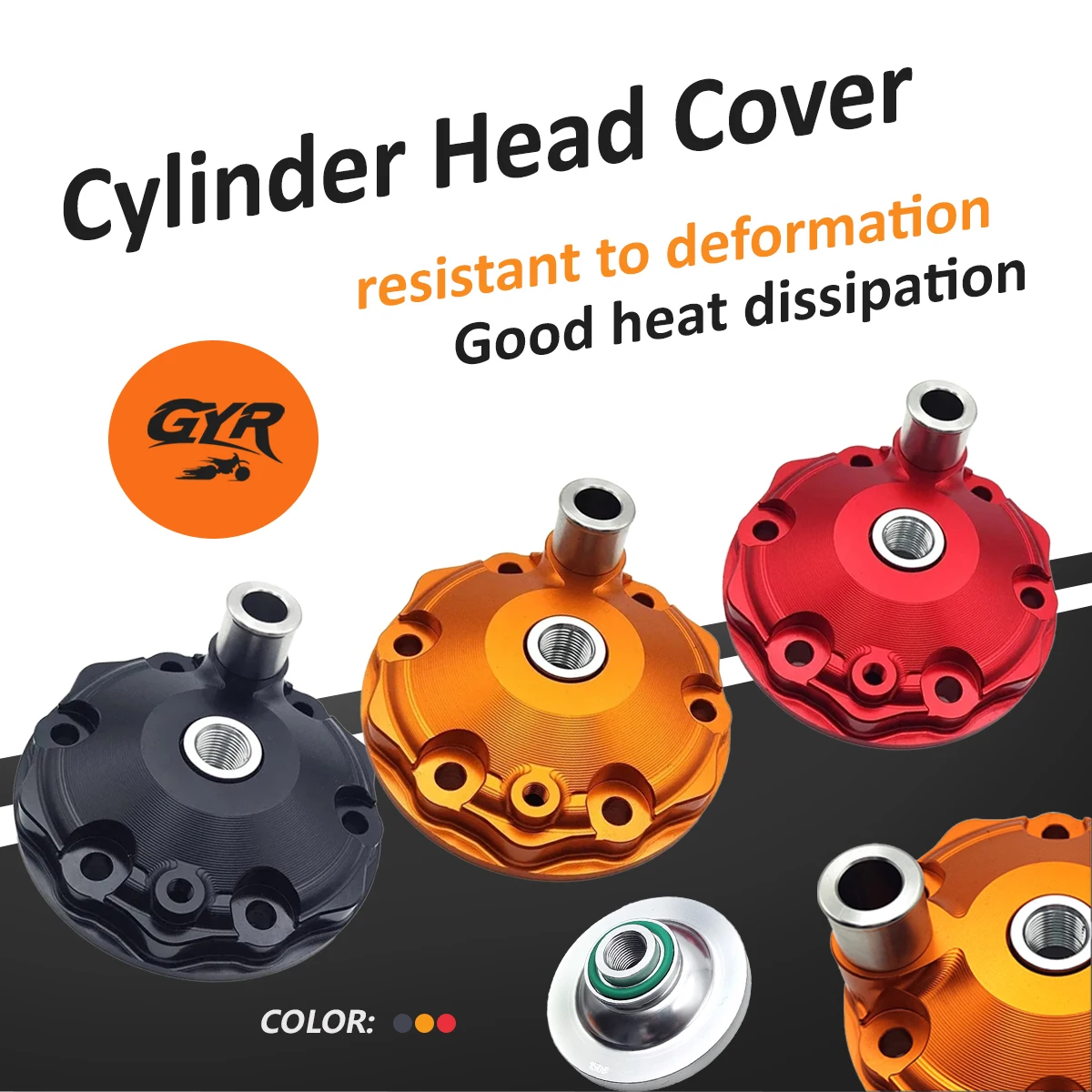 

Motorcycle Cylinder Head Cover For KTM SX150 2016-2022 XCW150 HUSQVARNA TE150 2017-2019 Koshine XN150 Combustion Aluminum Engine