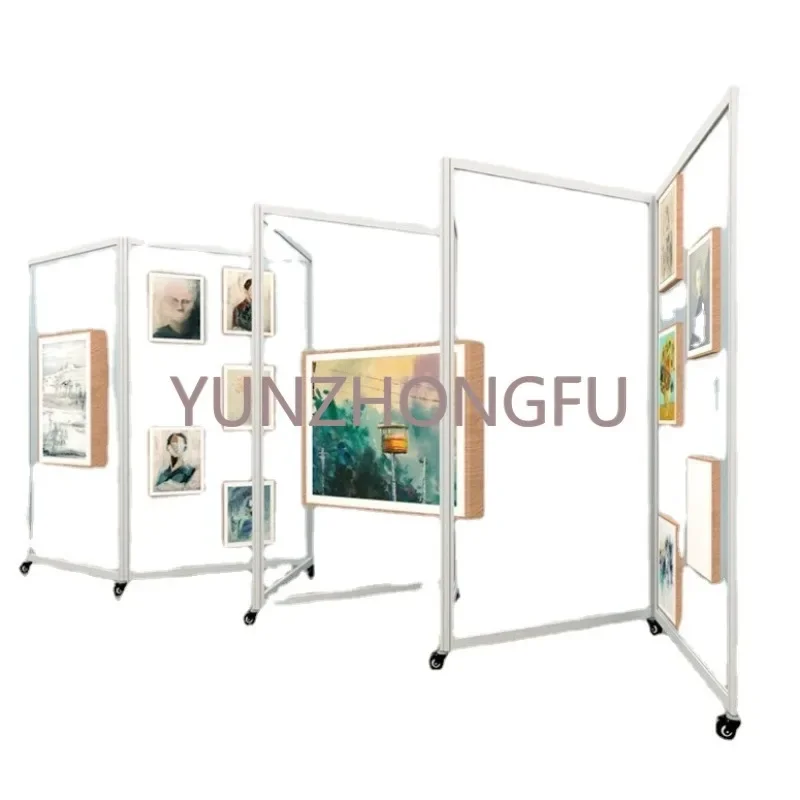 Wall Photo Shelf, Wall Hanging Ins Art Display Fold-able Panel for Decor & Storage, Metal Wire Notice Boards & Memo Board