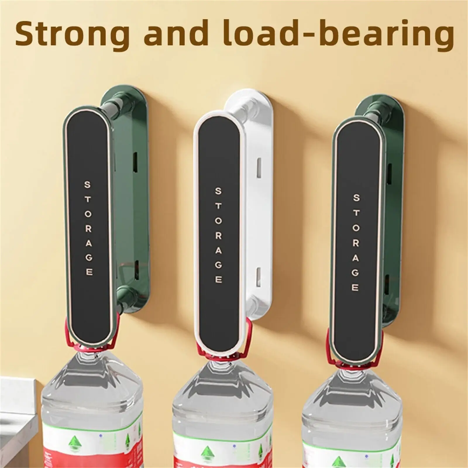 Retractable Clothes Drying Rack Organizer Foldable No Punching Wall-Mounted Clothes Hanger Holder Balcony Clothes Hanger Stacker