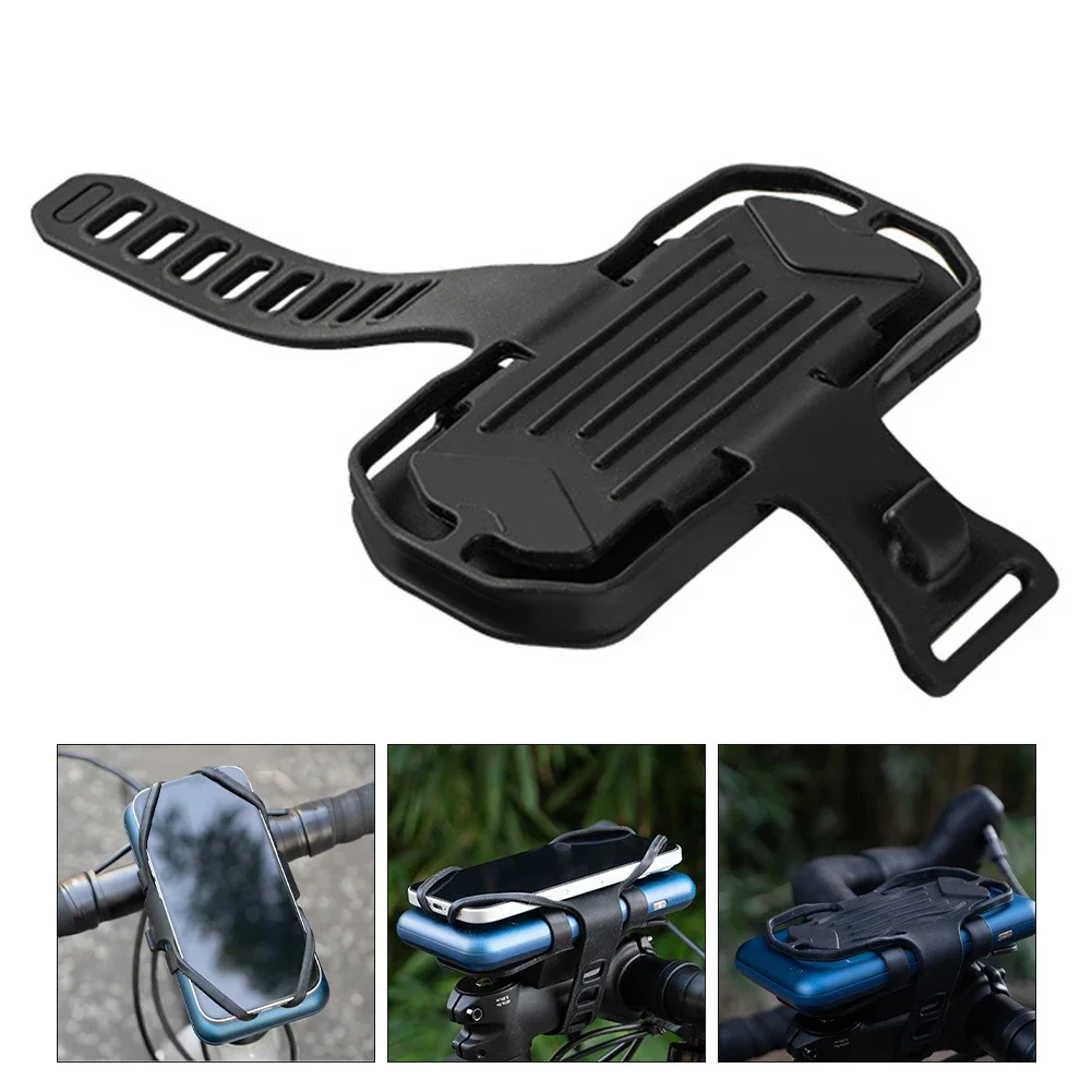 

Electric Scooter Bicycle Silicone Phone Support Anti-Slip MTB Road Bike Phone Adjustable Holder Scooter Bicycle Accessories