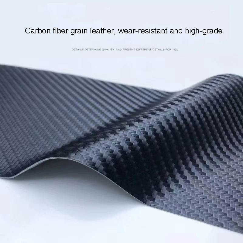 Car Door Threshold Scuff Plate For Mitsubishi Outlander 1 2 3 CUOW CWOW CWO 2003-2023 Carbon Fiber Car Trunk Rear Bumper Sticker