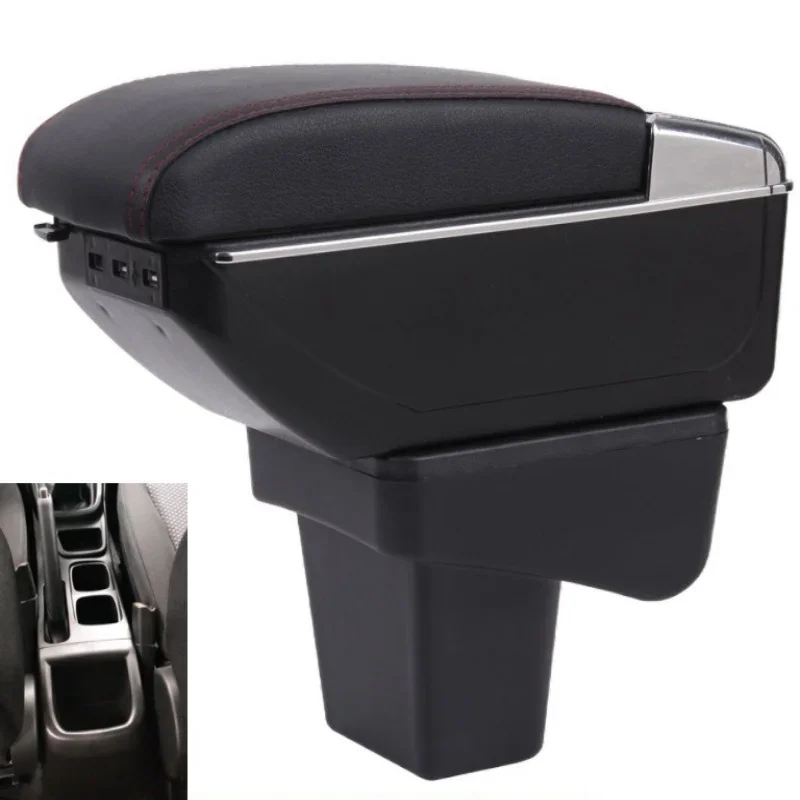 New luxury For Suzuki Vitara Armrest Box Central Store Content Arm Rest Car Modification Accessories Interior Retractable Leathe