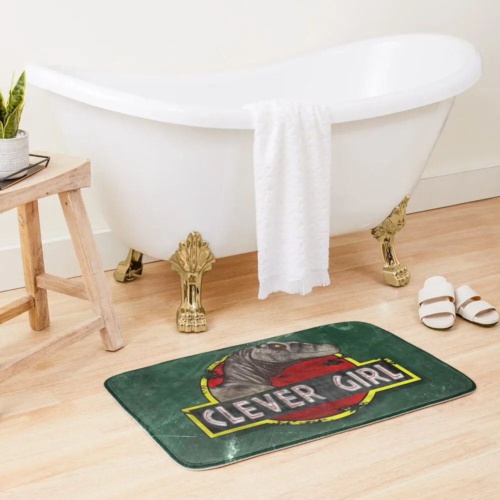 

Clever Girl Bath Mat Kit Bathroom Toilet Carpet Mat