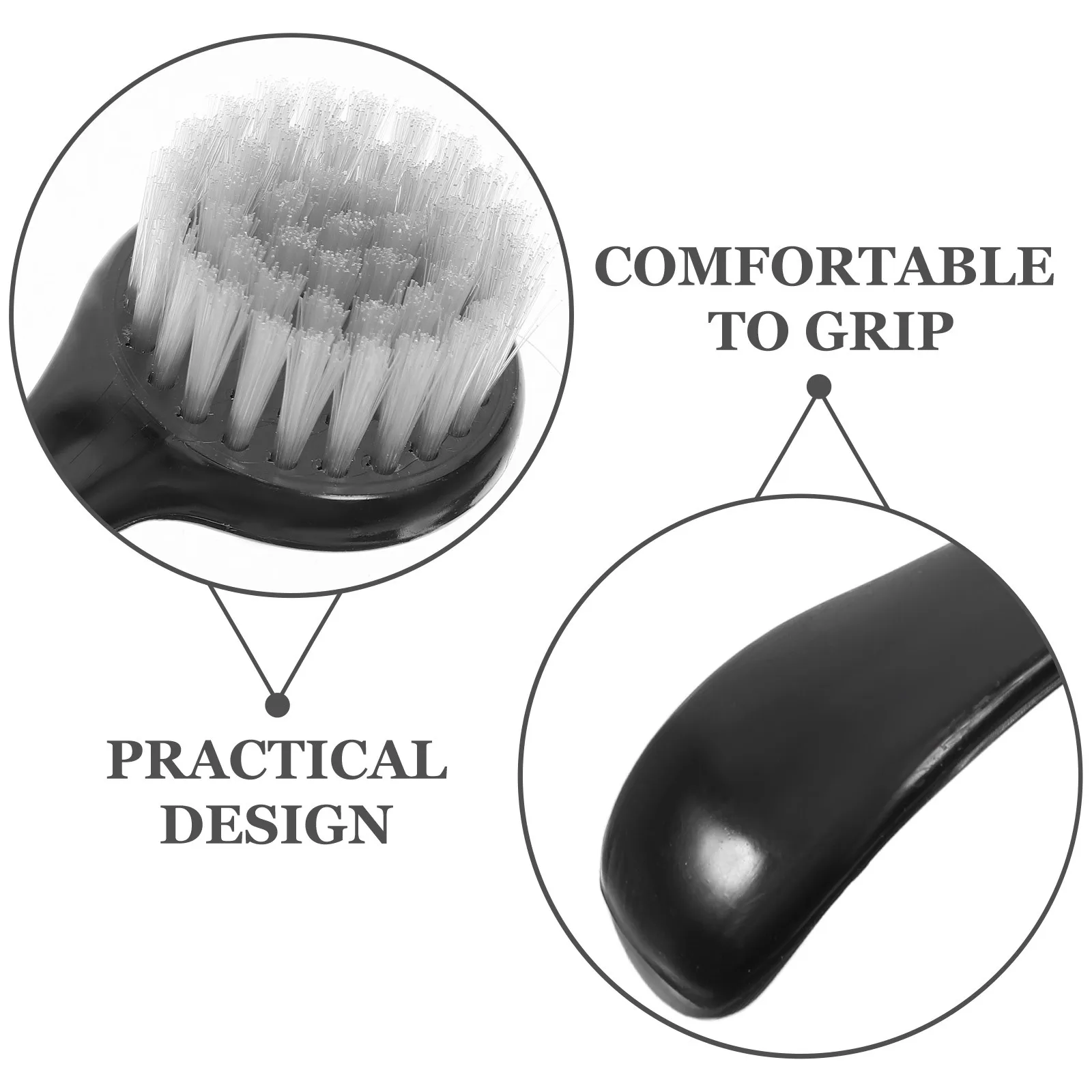 3 pezzi di corno di capra spazzola esfoliante per il viso per la pulizia profonda strumento manuale per la pulizia del viso routine per la cura quotidiana delle donne
