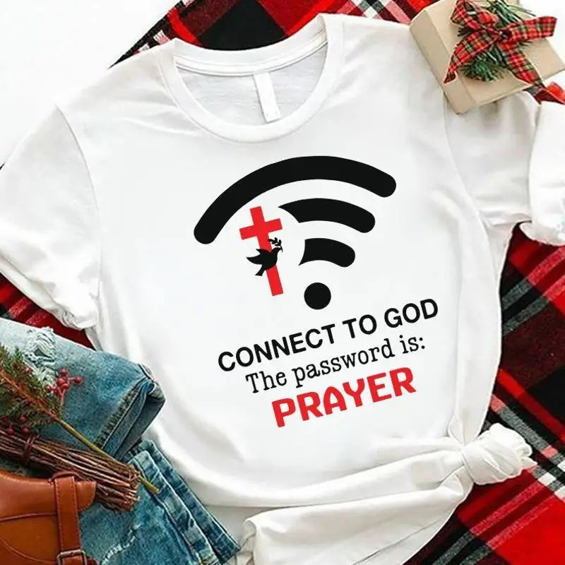 

FAITH Connect To God QUAZ1210021Z Легкая классическая футболка_1658