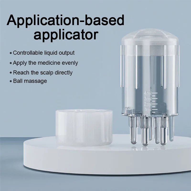 Scalp Applicator Liquid Mini Comb Portable Massage Comb Essential Oil Liquid Massager Anti Hair Loss Scalp Care Tools GZAMS01