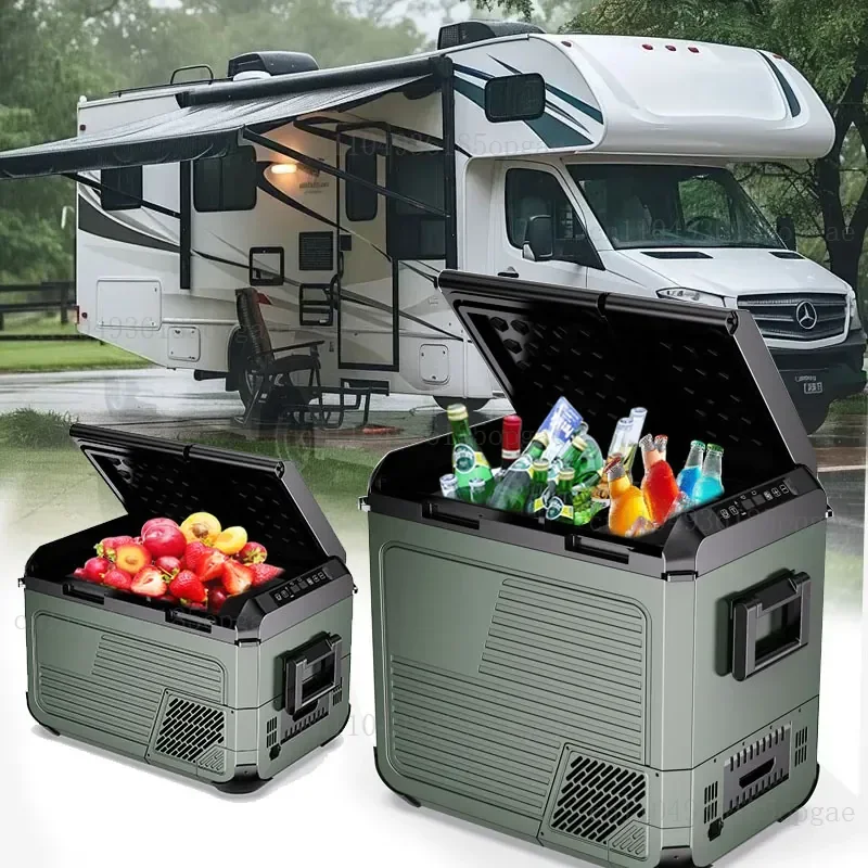 12V 24V car refrigerator RV outdoor camping 35L 45L 55L portable refrigerator direct supply from