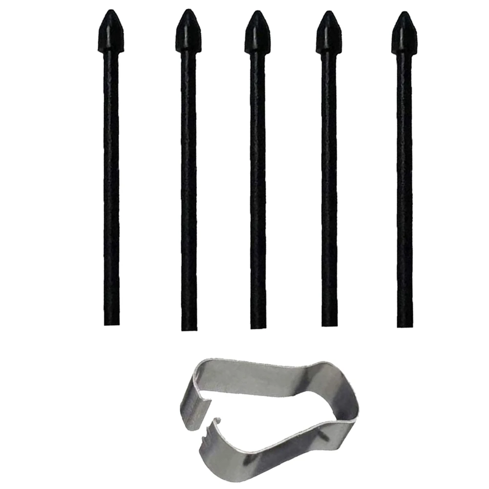 Touch stylus s stifts pitzen spitzen stift clip für samsung tab s7 s7/s6 lite/note10/note20 universal stifts pitze schwarz